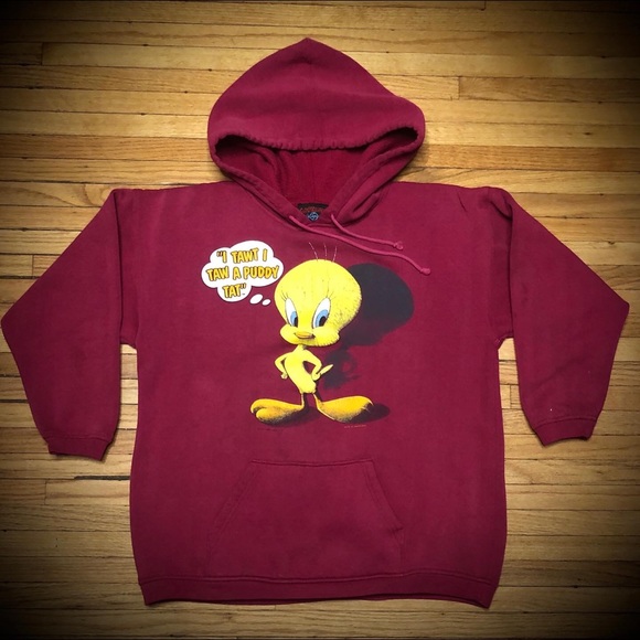 90s Tweety Bird Hoodie - Picture 2 of 6